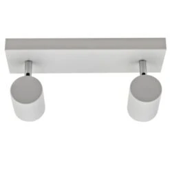 GAMMA Opbouwspot Genua 2-lichts Mat Wit -InterieurKunst Verkoopwinkel 123 24485