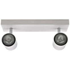 GAMMA Opbouwspot Genua 2-lichts Mat Wit -InterieurKunst Verkoopwinkel 123 24486