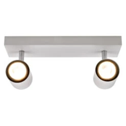 GAMMA Opbouwspot Genua 2-lichts Mat Wit -InterieurKunst Verkoopwinkel 123 24487