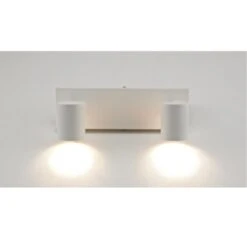 GAMMA Opbouwspot Genua 2-lichts Mat Wit -InterieurKunst Verkoopwinkel 123 24489