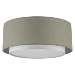 GAMMA Plafondlamp Tirza Wit/taupe
