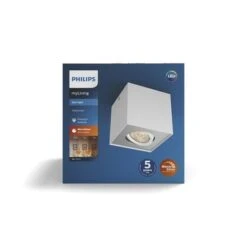 Philips Opbouwspot MyLiving Box LED Wit 4.5W -InterieurKunst Verkoopwinkel 123 24532