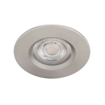 Philips Badkamer LED Inbouwspot Dive 1x5W Nikkel 1 Philips Badkamer LED Inbouwspot Dive 1x5W Nikkel