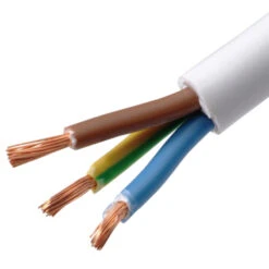 Handson Stroomkabel 3 X 1,5mm² Wit 10 Meter