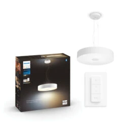 Philips Hue Fair Hanglamp 1x39W Wit Incl. Switch En Bluetooth