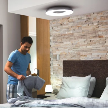 Philips Hue Still Plafonniere 1x32W Aluminium Incl. Switch En Bluetooth 4 Philips Hue Still Plafonniere 1x32W Aluminium Incl. Switch En Bluetooth - Afbeelding 4