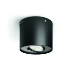 Philips Phase Spot Met Geïntegreerde LED 4,5W = 30W Zwart