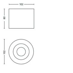Philips Phase Spot Met Geïntegreerde LED 4,5W = 30W Zwart 9 Philips Phase Spot Met Geïntegreerde LED 4,5W = 30W Zwart -InterieurKunst Verkoopwinkel 123 24654