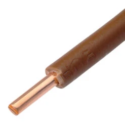 HANDSON Installatiedraad VD 2,5 Mm² Bruin 100 Meter