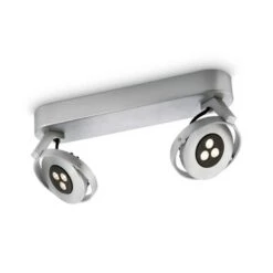 Philips Ledino Spotbalk Teqno Aluminium 2-lichts