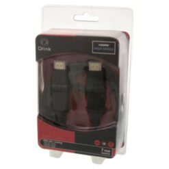 Q-Link HDMI Kabel High Speed Gold Plated 3D 2 Meter Draaibaar -InterieurKunst Verkoopwinkel 123 2467