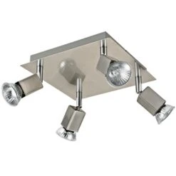 GAMMA Messina Quatroplaat 4XGU10 Max. 50 W Aluminium