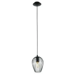 EGLO Hanglamp Newtown Zwart