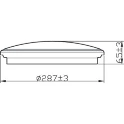 Philips Badkamer LED Plafondlamp Spray 1x12W 2700K Grijs -InterieurKunst Verkoopwinkel 123 24715
