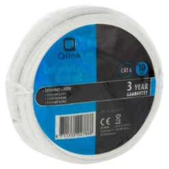Q-Link UTP Kabel CAT 6 AWG26 10 Meter Wit -InterieurKunst Verkoopwinkel 123 2474