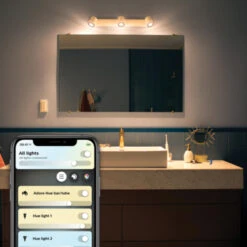 Philips Hue Adore 3x5W Wit Badkamer Balkspot Incl. Switch En Bluetooth -InterieurKunst Verkoopwinkel 123 24767