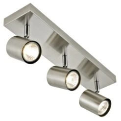GAMMA Opbouwspot Genua 3-lichts Nikkel -InterieurKunst Verkoopwinkel 123 24777
