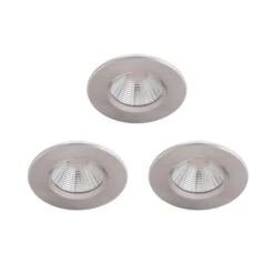 Philips Badkamer LED Inbouwset Dive 3x5.5W Nikkel