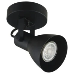 GAMMA Opbouwspot Prato 1-lichts Zwart