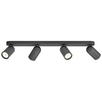 Philips Opbouwspot MyLiving Pongee LED Zwart 4 X 5,5W 1 Philips Opbouwspot MyLiving Pongee LED Zwart 4 X 5,5W