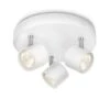 Philips Opbouwspot MyLiving Star LED Wit 3 X 4.5W