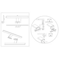 Tiger Spiegelverlichting Eros 4540 LED 45cm -InterieurKunst Verkoopwinkel 123 24940