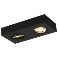 GAMMA Opbouwspots Bellagio Duoplaat Zwart