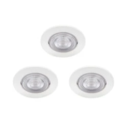 Philips Inbouwset LED Taragon 3x4.5W Wit 2700K
