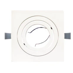 GAMMA Inbouwspot Set Van 3 Richtbaar Wit Vierkant 92mm X 92mm -InterieurKunst Verkoopwinkel 123 24999