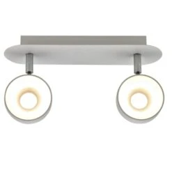 GAMMA Opbouwspot Salerno 2-lichts Wit -InterieurKunst Verkoopwinkel 123 25097