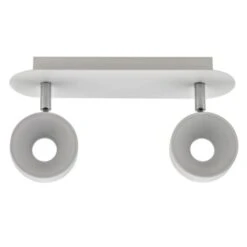 GAMMA Opbouwspot Salerno 2-lichts Wit -InterieurKunst Verkoopwinkel 123 25104