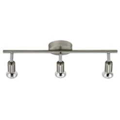 GAMMA Opbouwspot Amalfi 3-lichts Nikkel -InterieurKunst Verkoopwinkel 123 25131