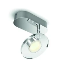 Philips Opbouwspot Glissette LED 1X4.5W Chroom