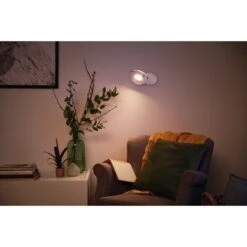 Philips Opbouwspot Glissette LED 1X4.5W Chroom -InterieurKunst Verkoopwinkel 123 25155