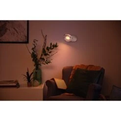 Philips Opbouwspot Glissette LED 1X4.5W Chroom -InterieurKunst Verkoopwinkel 123 25156