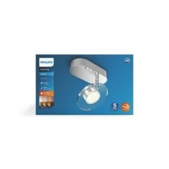 Philips Opbouwspot Glissette LED 1X4.5W Chroom -InterieurKunst Verkoopwinkel 123 25161