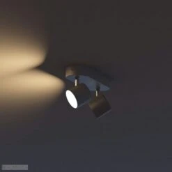 Philips Opbouwspot MyLiving Star LED Aluminium 2 X 4.5W -InterieurKunst Verkoopwinkel 123 25177