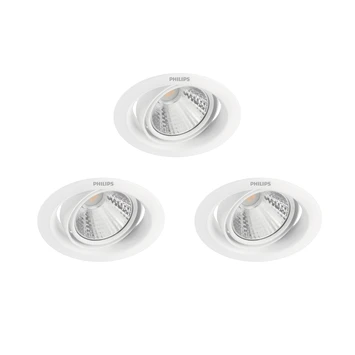 Philips Inbouwset LED Pomeron Sceneswitch 3x7W 2700K Wit 1 Philips Inbouwset LED Pomeron Sceneswitch 3x7W 2700K Wit