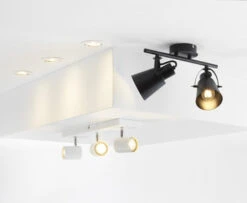 GAMMA Opbouwspot Genua 3-lichts Mat Wit -InterieurKunst Verkoopwinkel 123 25213