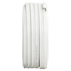 Q-Link Coax/utp Kabel RG6 25 Meter Wit -InterieurKunst Verkoopwinkel 123 2522