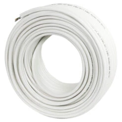 Q-Link Coax/utp Kabel RG6 25 Meter Wit -InterieurKunst Verkoopwinkel 123 2525