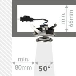 Philips SmartSpot Inbouwspot Saiph Chroom -InterieurKunst Verkoopwinkel 123 25304