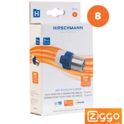 Hirschmann F Connector Quick Fix QFC-5 -InterieurKunst Verkoopwinkel 123 2536