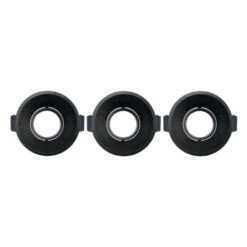 GAMMA Inbouwspots Set Van 3 Richtbaar Zwart Ø 92mm