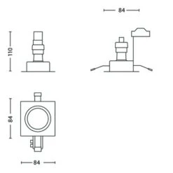 Philips MyBathroom Inbouwspot Roots Chroom 3 Stuks -InterieurKunst Verkoopwinkel 123 25393