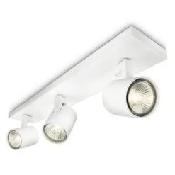 Philips Opbouwspot MyLiving Runner Wit 3 X 50W -InterieurKunst Verkoopwinkel 123 25395