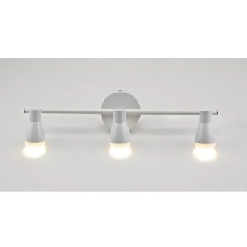 OK Opbouwspot Calabria 3-lichts Wit 3 OK Opbouwspot Calabria 3-lichts Wit - Afbeelding 3