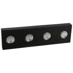 GAMMA Opbouwspots Bellagio 4-lichts Zwart -InterieurKunst Verkoopwinkel 123 25428