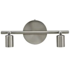 GAMMA Opbouwspot Amalfi 2-lichts Nikkel -InterieurKunst Verkoopwinkel 123 25435