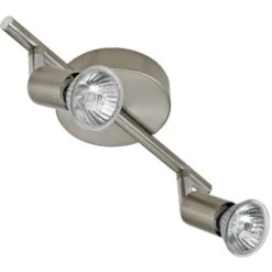 GAMMA Opbouwspot Amalfi 2-lichts Nikkel -InterieurKunst Verkoopwinkel 123 25439